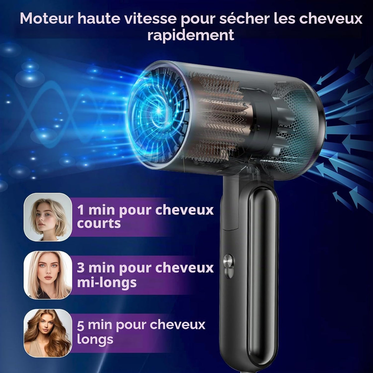 Seche Cheveux Pliable