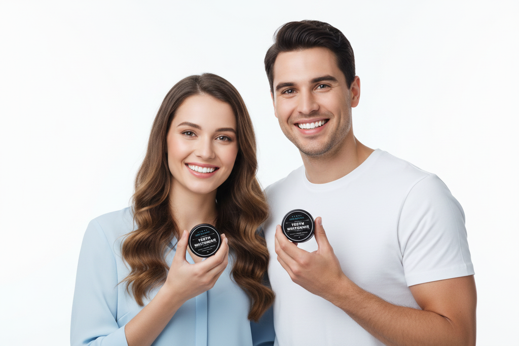 Duo poudre charbon produit réel